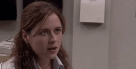 The Office Pam GIF by MOODMAN - Find & Share on GIPHY