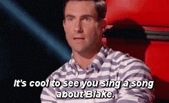 adam levine zing GIF by The Voice