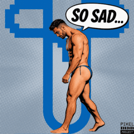 Pixel Man GIF