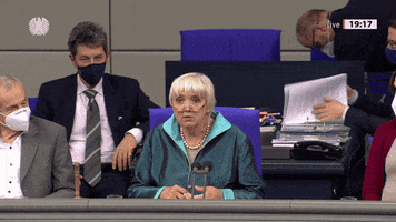 I Dont Know Claudia Roth GIF by Social-Media-Redaktion Bundestag