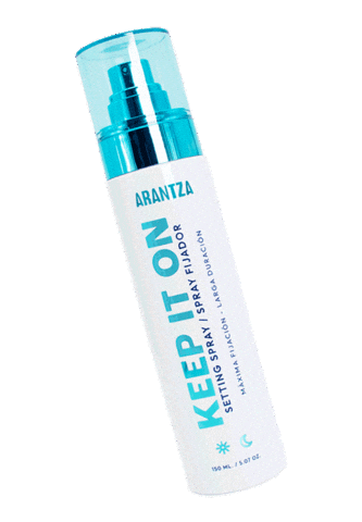 Setting Spray Keep It On Sticker by Arantza Cosmetics