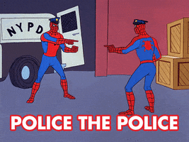Spider Man Police GIF by INTO ACTION
