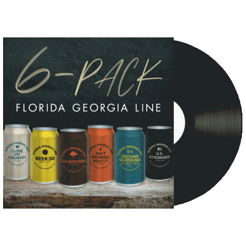 Country Music Beer Sticker by Florida Georgia Line