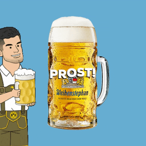 weihenstephanusa beer cheers germany german GIF