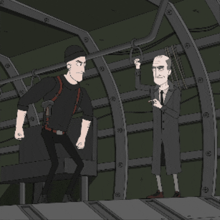 Airplane Falling GIF