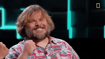 Jack Black Reaction GIF by National Geographic Channel