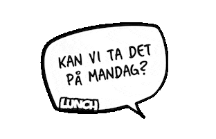 Lunch Sticker
