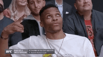 Russell Westbrook Sport GIF by UFC