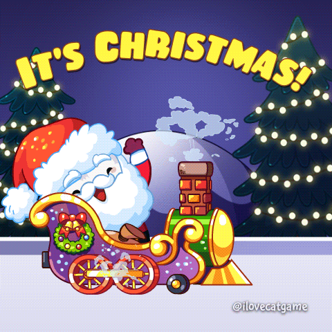 Waving Merry Christmas GIF by Mino Games