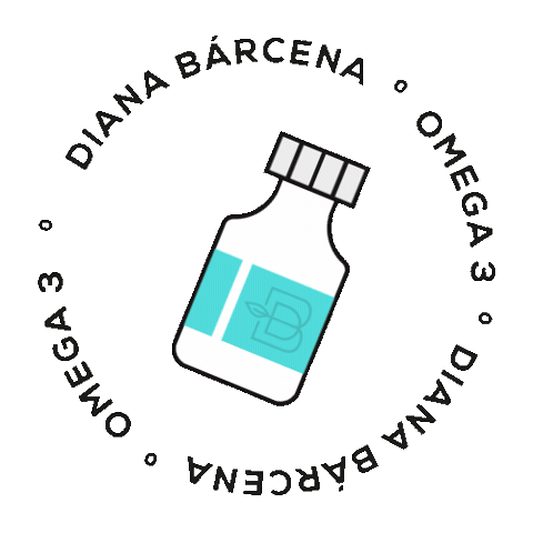 Omega 3 Salud Sticker by Diana Bárcena