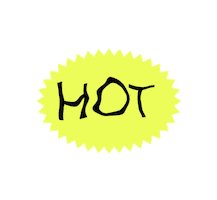 Hot Sticker by Notable Studio