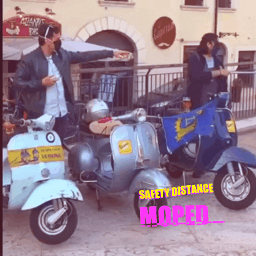 Scooter Safety GIF by Vespa Club Verona