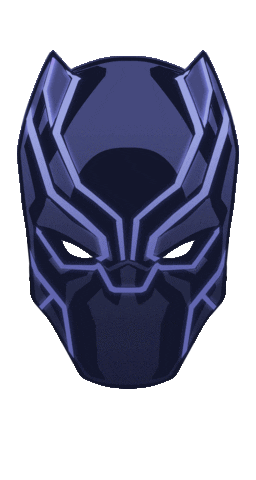 Black Panther Mask Sticker by Marvel