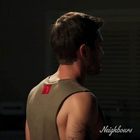 Shocked Uh Oh GIF by Neighbours (Official TV Show account)