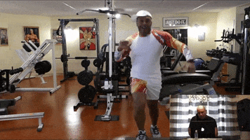 Working Out Personal Trainer GIF by Robert E Blackmon