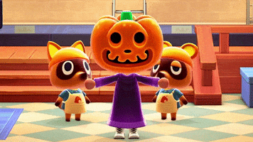 Animal Crossing Halloween GIF by Amalgia LLC
