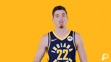Flexing T J Leaf GIF by Indiana Pacers