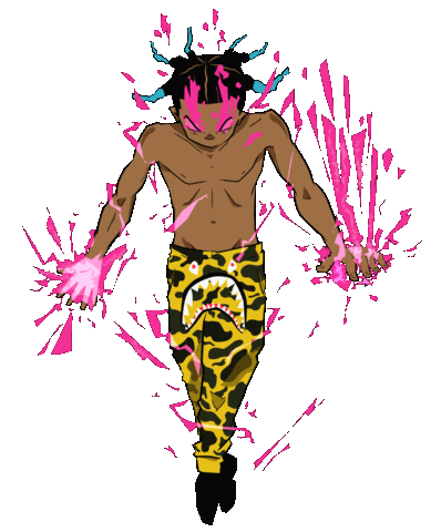 Celebration Luv Resval Sticker by AWA GANG