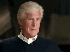 TV gif. Keith Morrison of Dateline raises his eyebrows and looks to the left, stunned, saying, "wow."