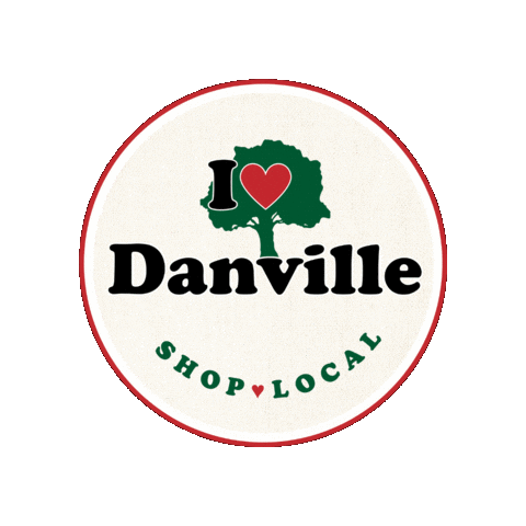 Livelocallydanville Sticker by danville