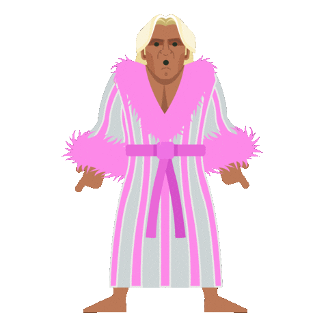 Excited Ric Flair Sticker by SportsManias