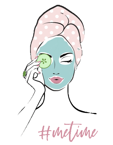 Skin Care Girl Sticker for iOS & Android | GIPHY