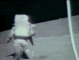 Apollo 17 Moon GIF - Find & Share on GIPHY