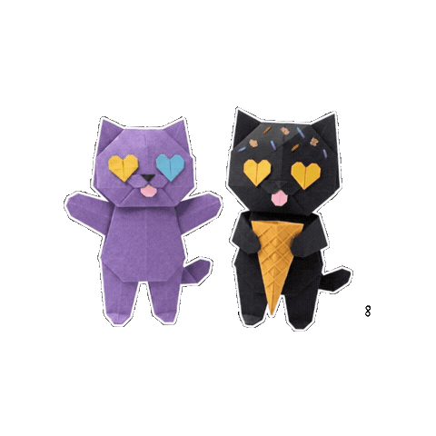 Cat Heart Sticker by comfortseoul