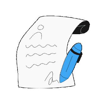 Agreement Sticker by Skyro