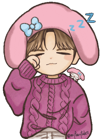 Sleepy Sticker