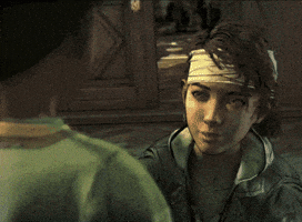 The Walking Dead Game Tickle GIF