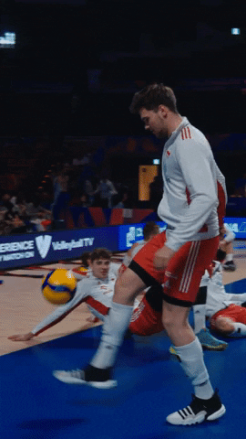 Happy Football GIF by Volleyball World