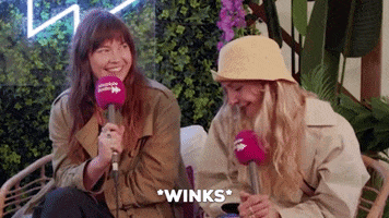Wink Winking GIF by AbsoluteRadio