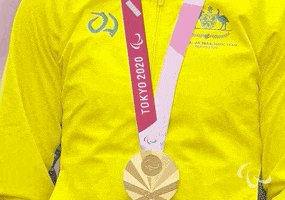 Gold Medal Win GIF by International Paralympic Committee
