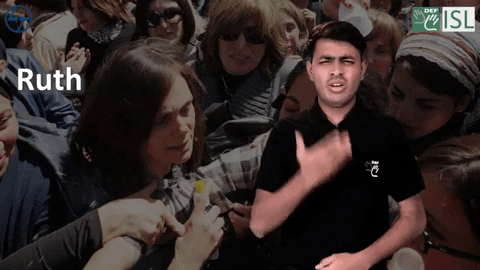 Sign Language Ruth GIF by ISL Connect - Find & Share on GIPHY