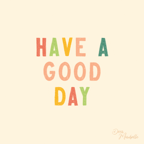 Good Day Typography GIF - Find & Share on GIPHY