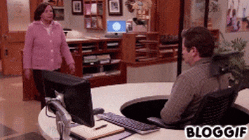 co-worker tries GIF