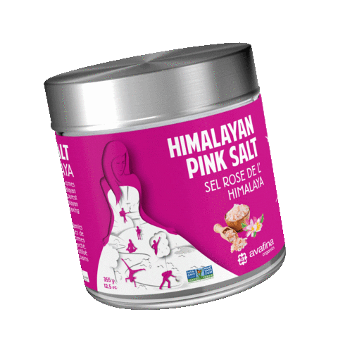Himalayan Salt Pink Sticker by Avafina Organics