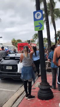 Argentina Fans Celebrate World Cup Win in Miami Beach
