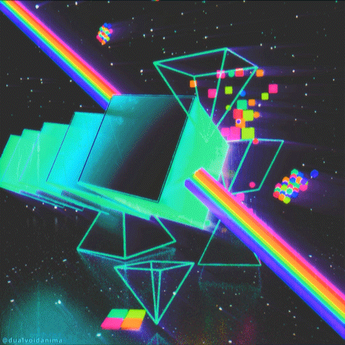 Rainbow Love GIF by dualvoidanima