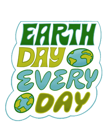 Earth Environment Sticker by jaginkstudio