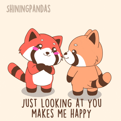 Blushing In Love GIF