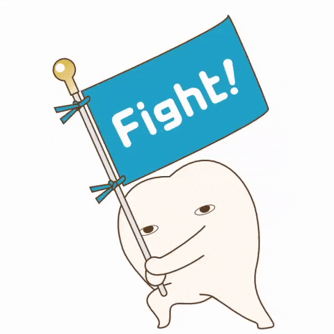 Fight Flag GIF by dental_sozai