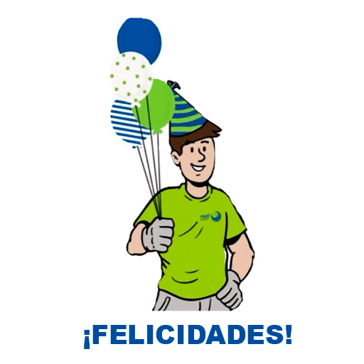 Fiesta Feliz Cumpleanos Sticker by Red Ambiental