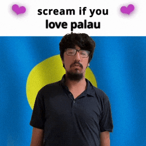 (silent) scream if you love palau