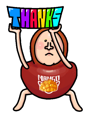 Dance Thank You Sticker by ONIUSA