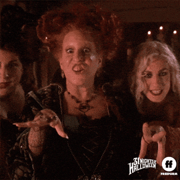 Hocus Pocus Halloween GIF by Freeform