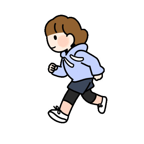 Run Running Sticker by seeyousoom