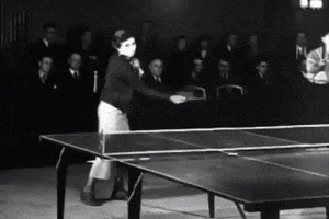 Serve Table Tennis GIF by US National Archives