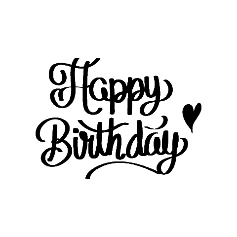 Happy Birthday Sticker